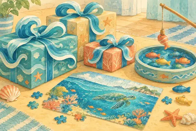 Ocean gifts for 4 year olds that won't end up in a drawer