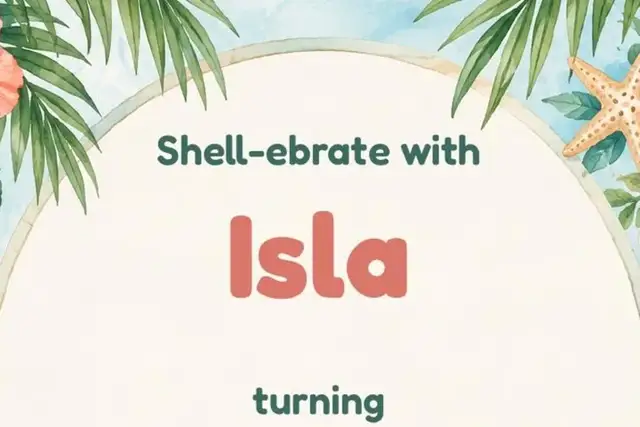 Editable Sea Turtle Birthday Invitation, invitation design preview