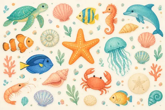 Rainy Day Ocean Activities for 3-5 Year Olds